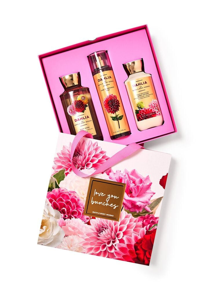 The Bath & Body Works Dahlia Gift Set