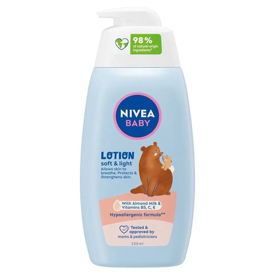 Nivea Baby  soft & light Lotion 500ml