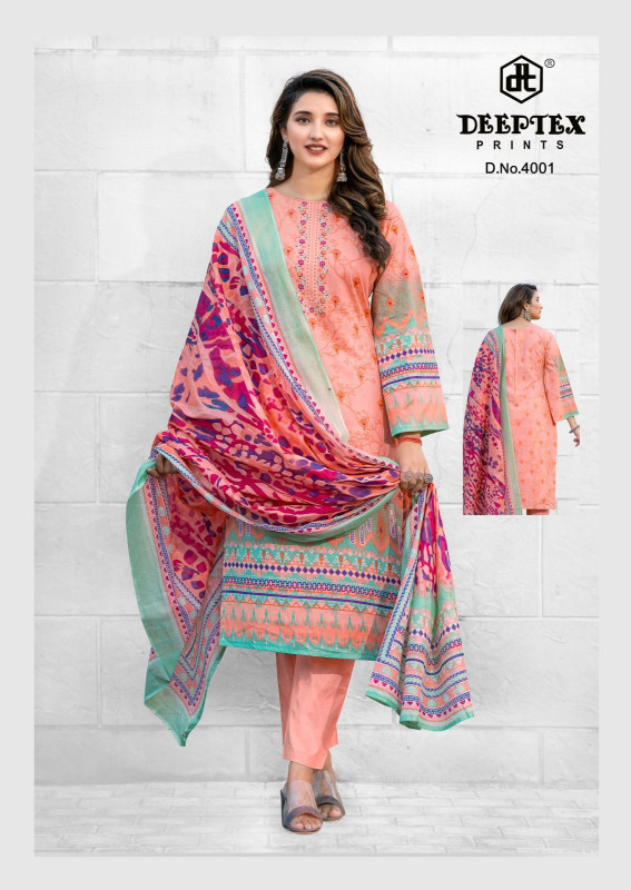 Deeptex Roohi Zara Shalwar Unstitched 4001