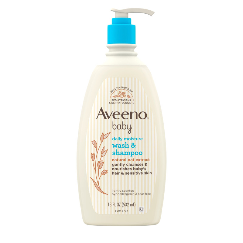 Aveeno Baby Wash & Shampoo 354ml