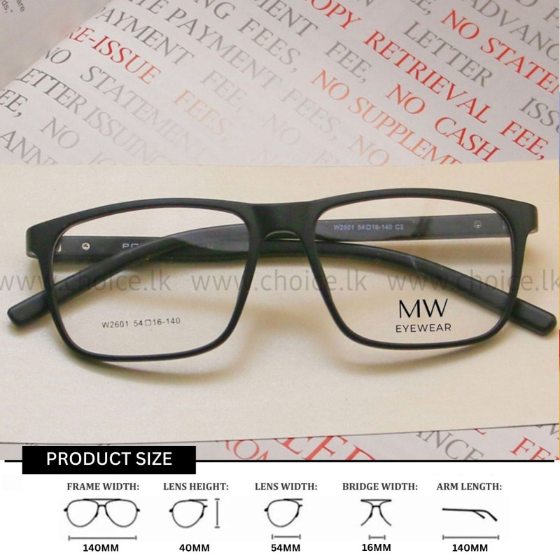 MW W2601 Eyeglass Frame