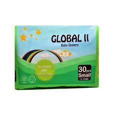 Global II Baby Diapers 30pcs