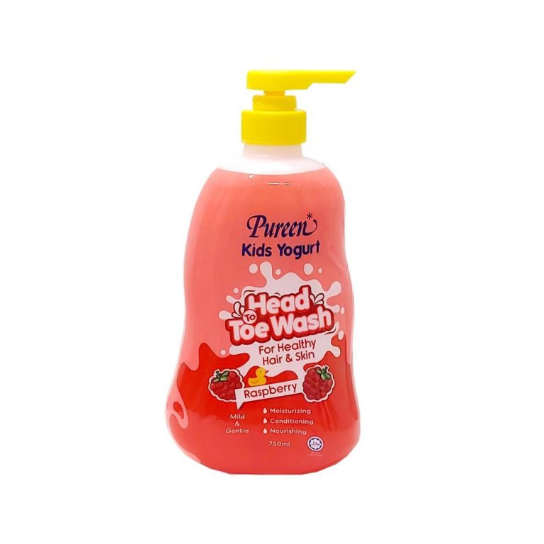 Pureen Baby Kids Yogurt Head to Toe raspberry 750ml