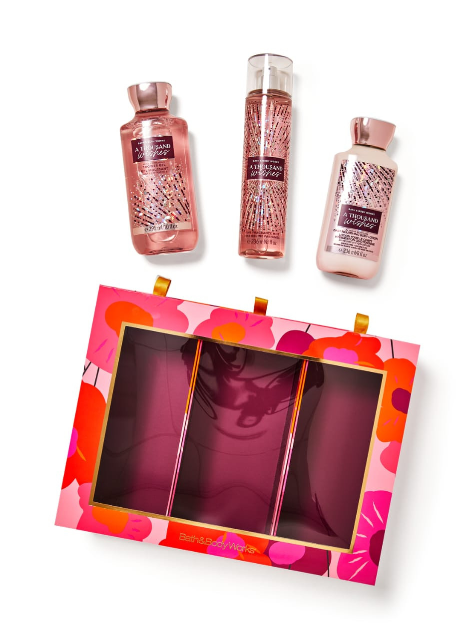 Bath & Body Works 3 PCS Gift Set A Thousand Wishes