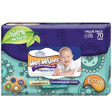 Velona Cuddles Baby Wet Wipes with Fragrance 70 Wipes