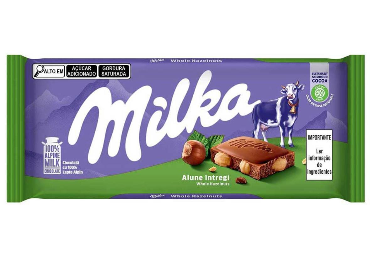 Milka Wholenut 100G