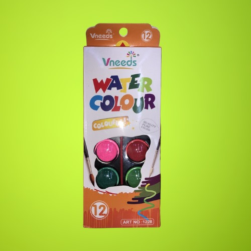 VNEED WATER COLOR PODS 12 COLOURS