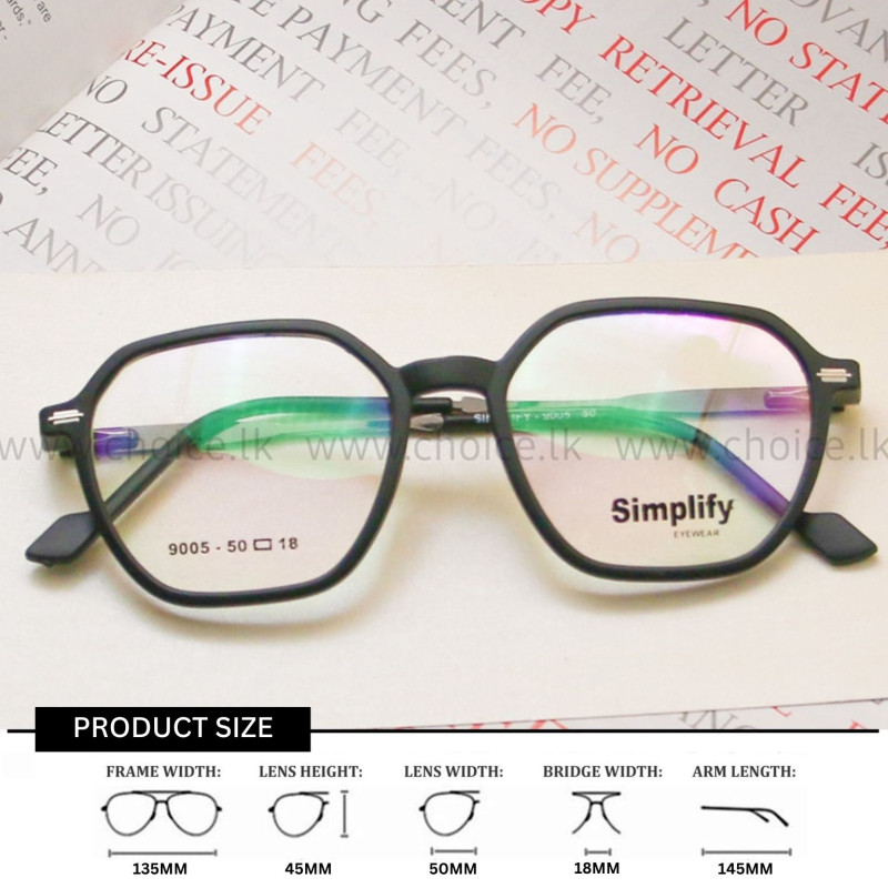 Simplify 9005 Eyeglass Frame